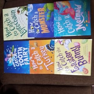 6 Scholastic books: How to catch a....